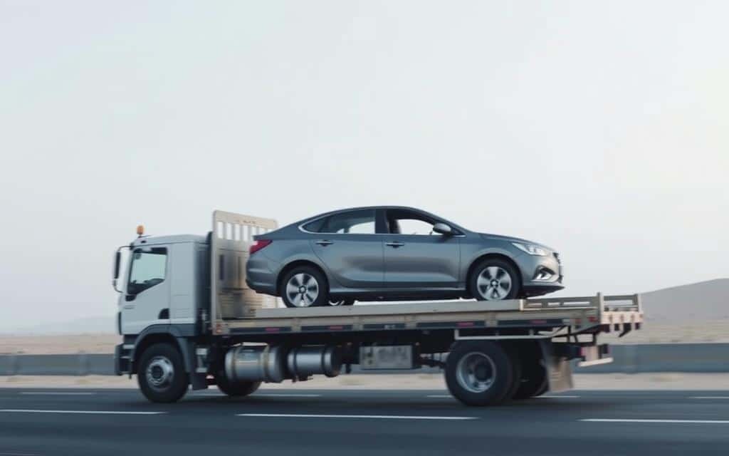 أفضل خدمة ونش هيدروليك فل داون للسيارات الرياضية والنازلة | نقل آمن بدون خدوش